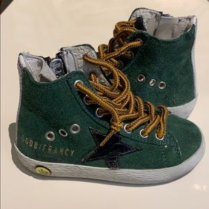 Golden Goose super star suede hi-top sneakers
